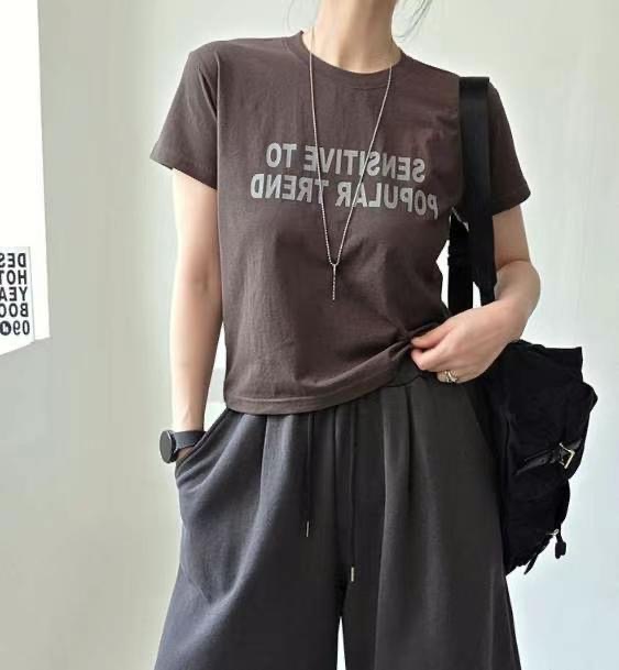 SIENNE-T韓國代購㊣女裝新品休閑時尚人氣25春夏職業真品T恤SIENNE-TT恤