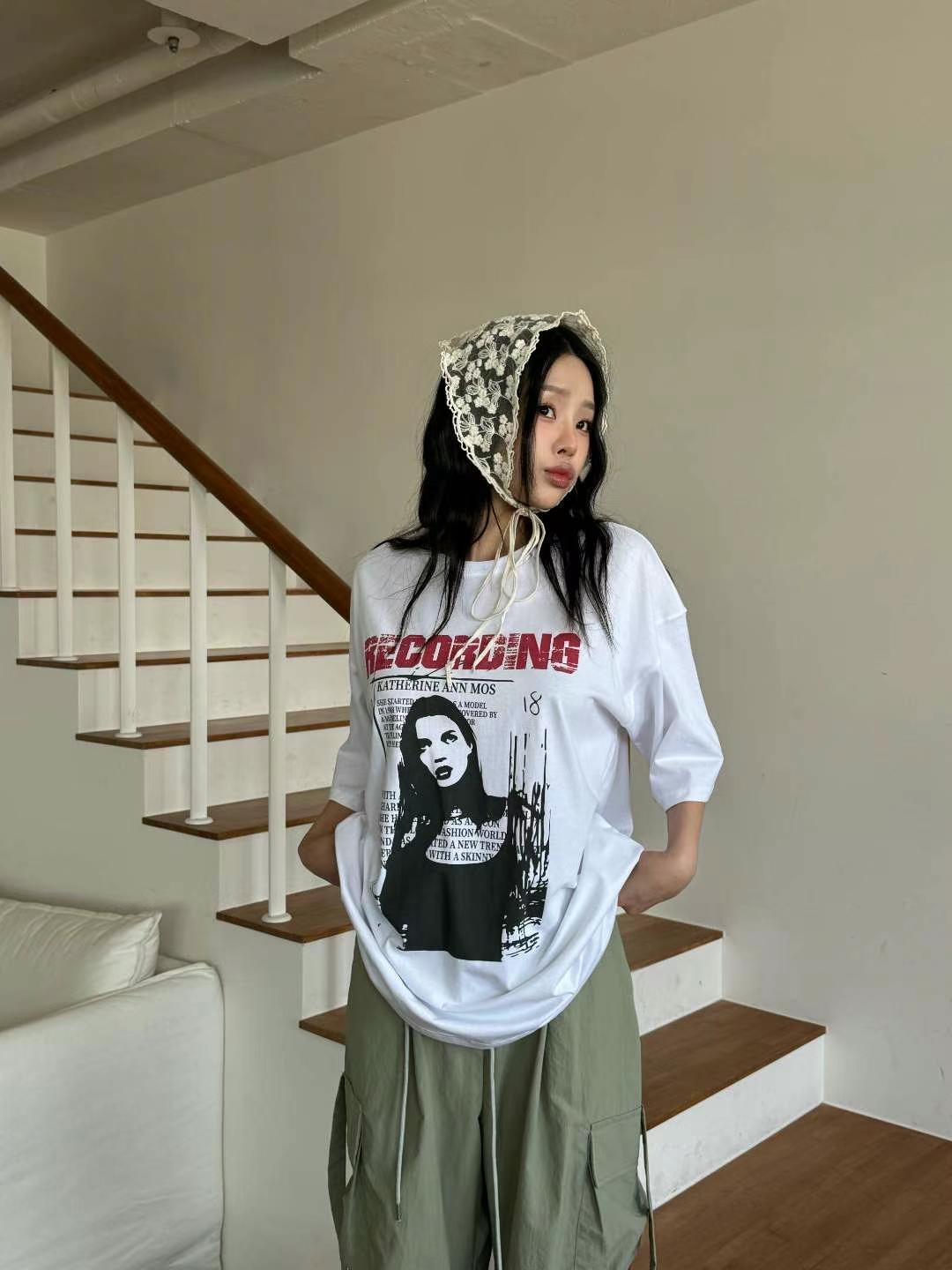 SIENNE-T韓國代購㊣女士新款休閑職業熱賣25春夏人氣真品T恤SIENNE-TT恤