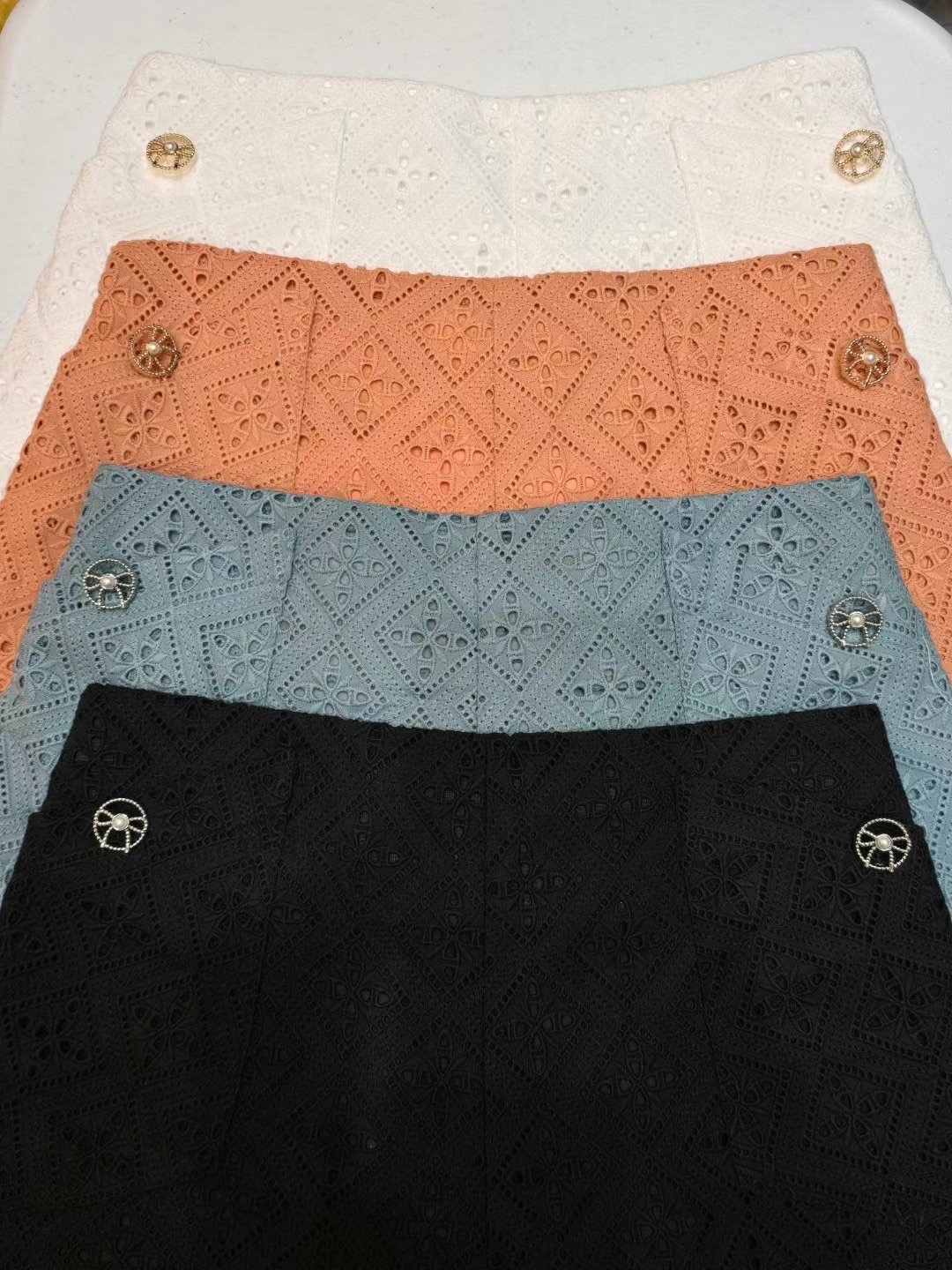 SOOMANCHAE-수만채-T東大門㊣直郵女裝新款熱賣推薦短褲刺繡SOOMANCHAE短褲