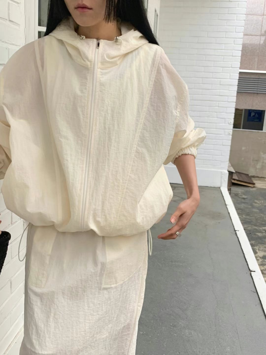 US韓國直郵㊣女裝新款真品推薦熱賣職業25春夏休閑時尚夾克JANEMORIS夾克圖色2