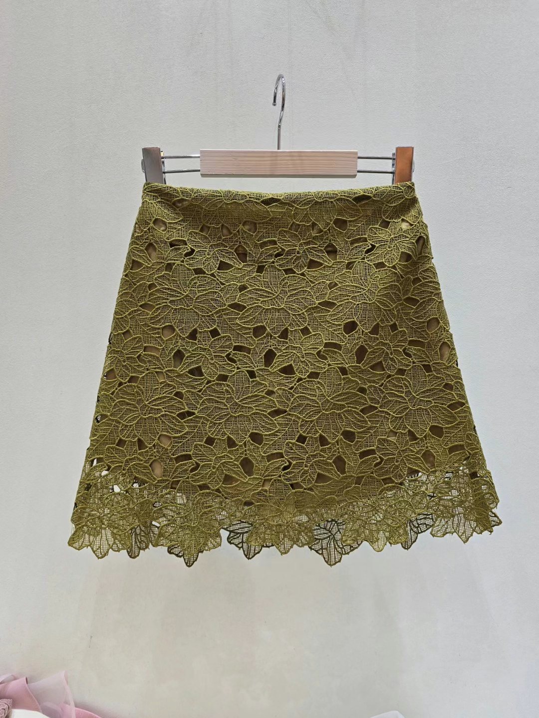 SOOMANCHAE-수만채-T東大門㊣直郵女士新品真品休閑短裙蕾絲SOOMANCHAE短裙圖色3