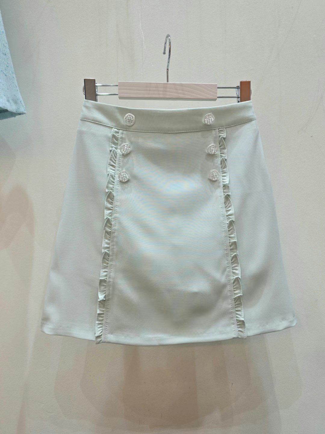 SOOMANCHAE-수만채-T東大門㊣直郵女士新款真品裙褲荷葉邊SOOMANCHAE裙褲圖色2