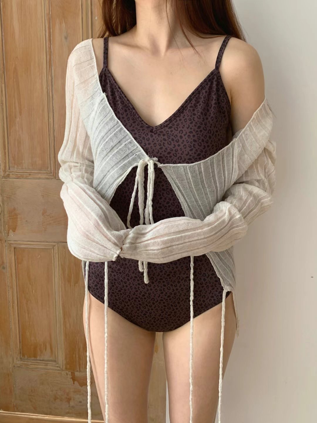 US東大門㊣實拍女士新款25春夏推薦真品休閑時尚人氣熱賣泳裝JANEMORIS泳裝