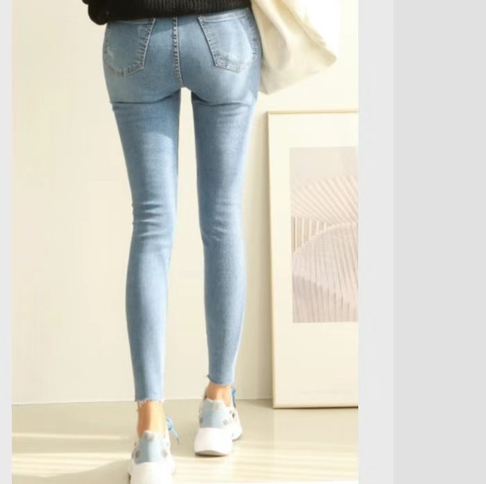FLY DENIM東大門㊣實拍女士新款真品職業時尚人氣熱賣牛仔褲FLY DENIM牛仔褲
