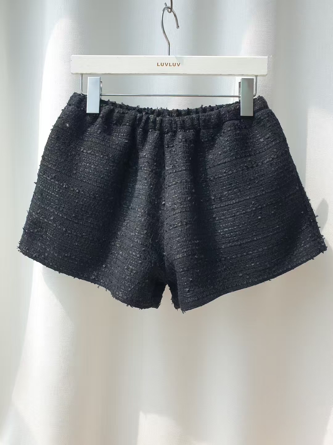 LUVLUV-럽럽-OT韓國代購㊣女裝新品25春夏人氣時尚短褲花呢LUVLUV-럽럽-OT短褲圖色2