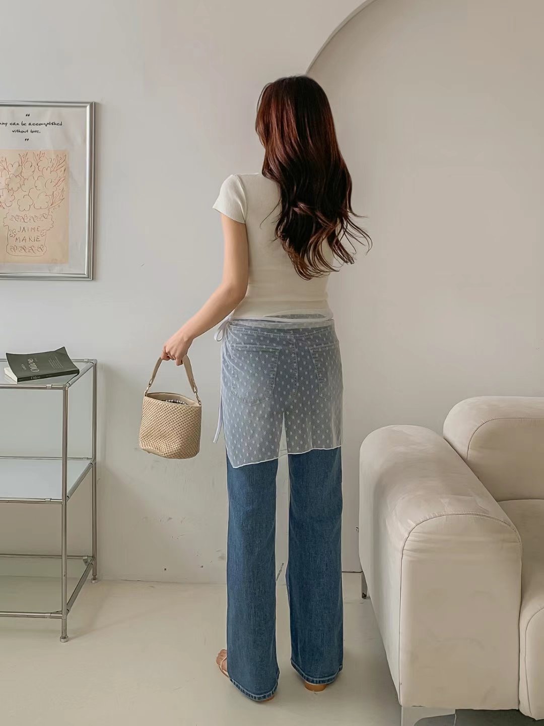 JOY-조이-T東大門㊣代購女裝新款熱賣25春夏半身裙中短裙JOY-조이-T半身裙/中短裙