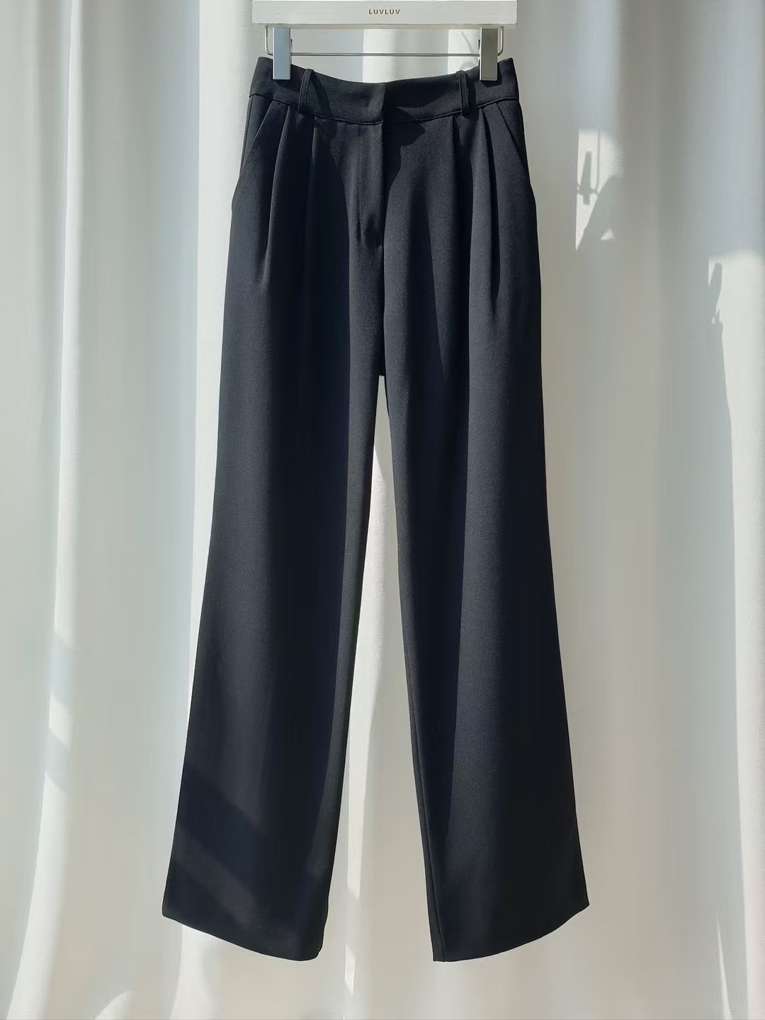 LUVLUV-럽럽-OT韓國代購㊣女士新品25春夏時尚熱賣休閑褲LUVLUV-럽럽-OT休閑褲圖色1