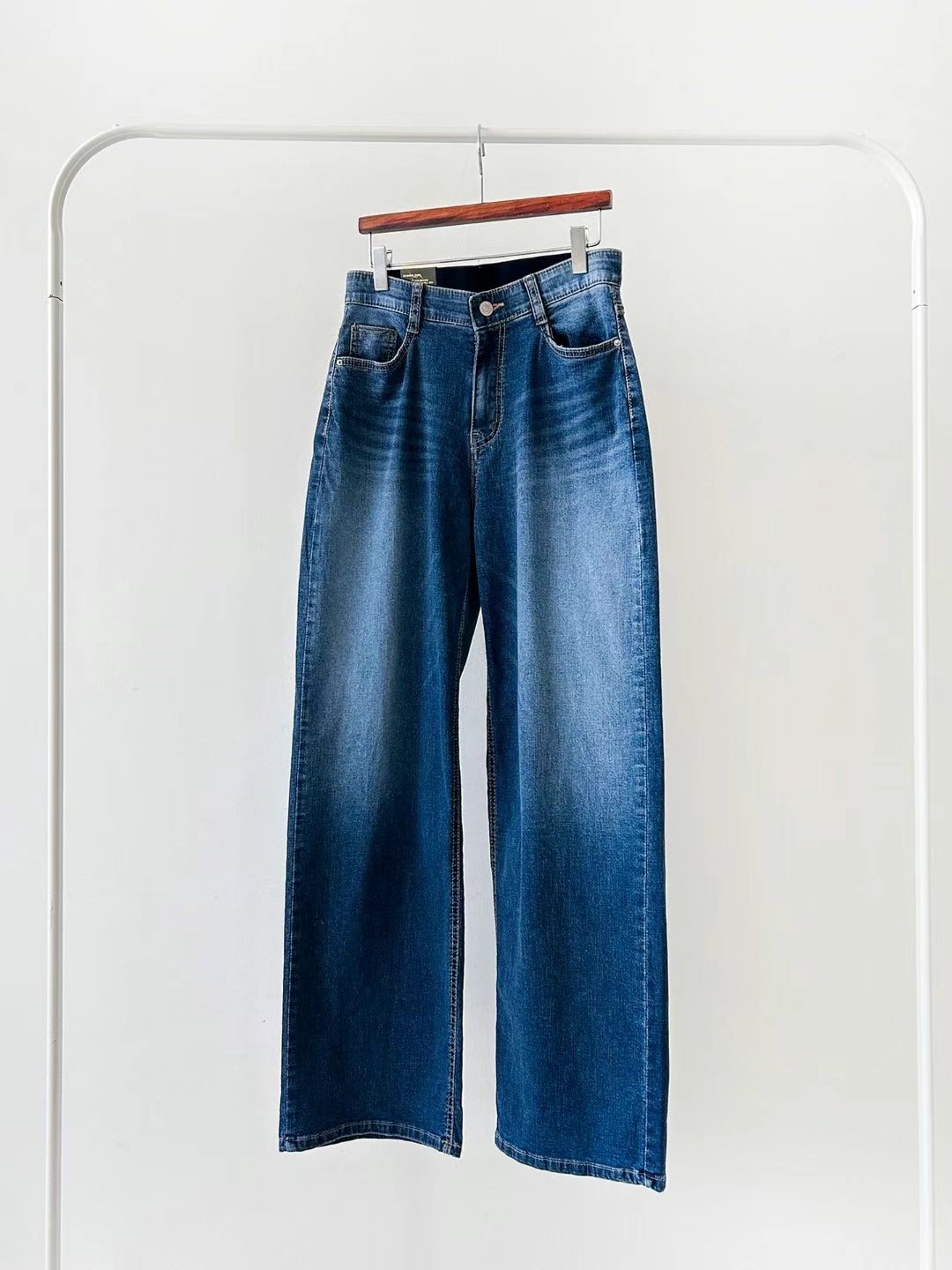 FLY DENIM韓國代購㊣女士新品人氣職業真品25春夏時尚牛仔褲FLY DENIM牛仔褲