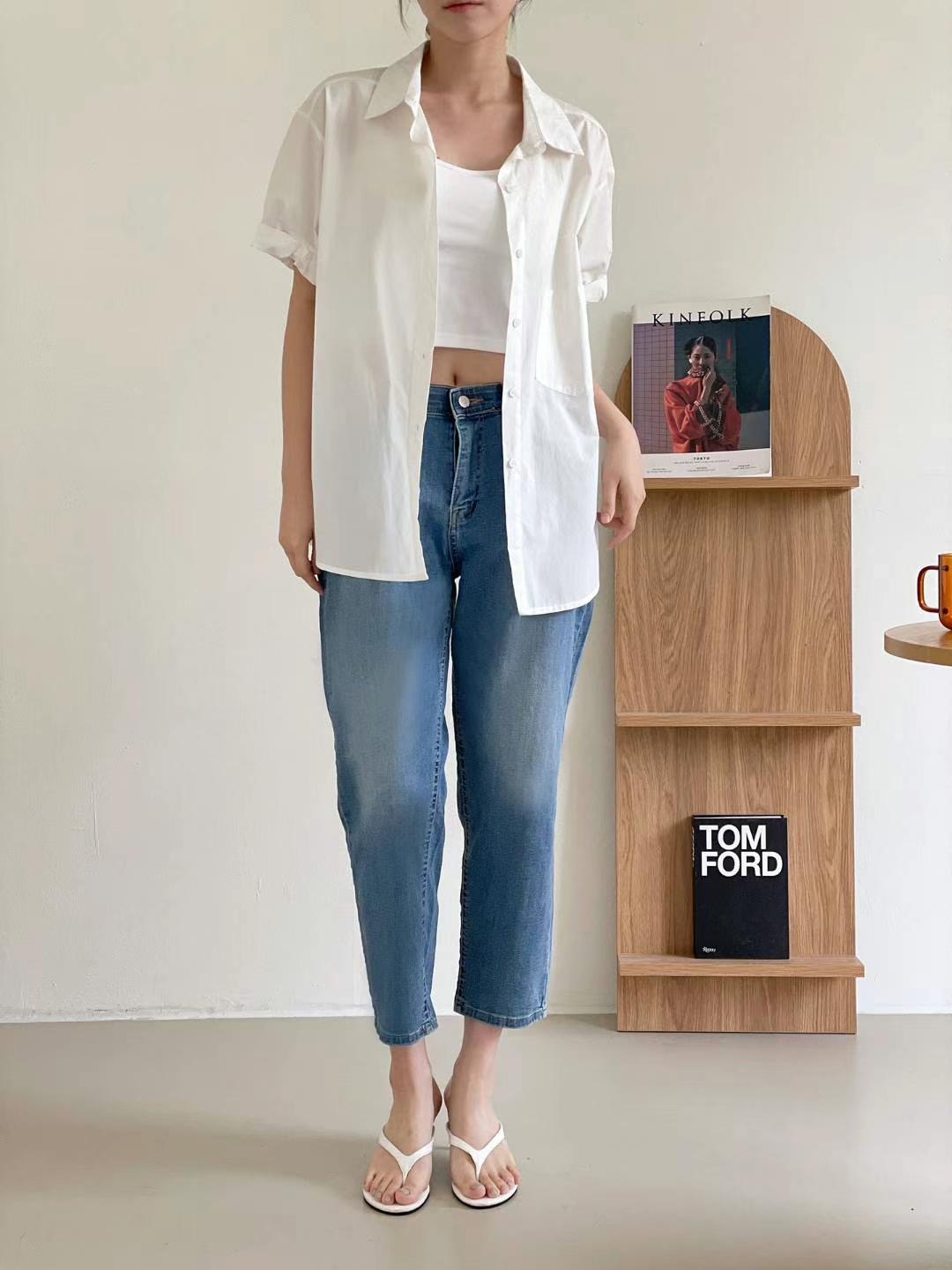 FLY DENIM東大門㊣實拍女士新品職業熱賣25春夏時尚牛仔褲FLY DENIM牛仔褲