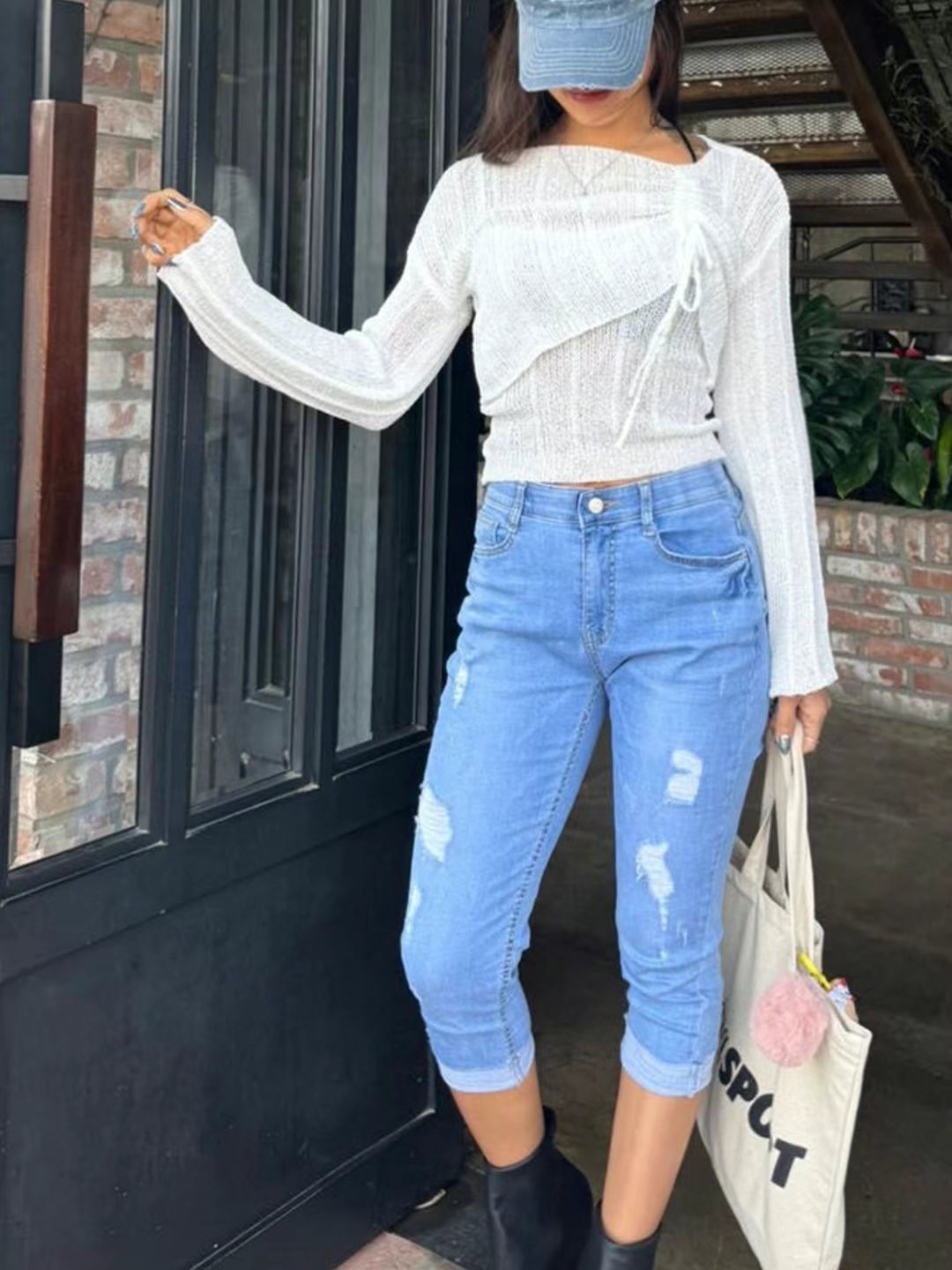 FLY DENIM東大門㊣直郵女裝新品職業人氣25春夏熱賣牛仔褲FLY DENIM牛仔褲