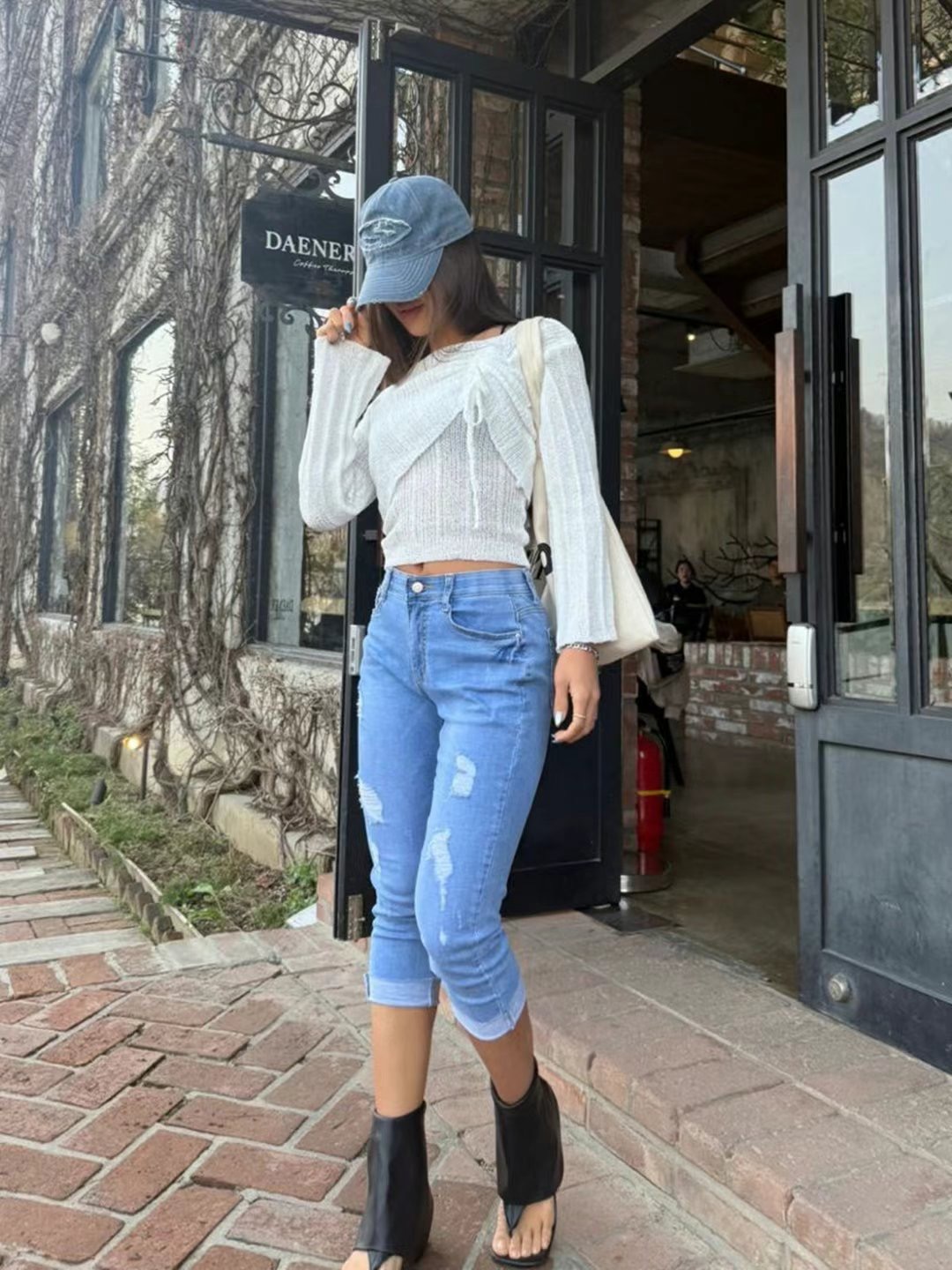 FLY DENIM東大門㊣直郵女裝新品職業人氣25春夏熱賣牛仔褲FLY DENIM牛仔褲