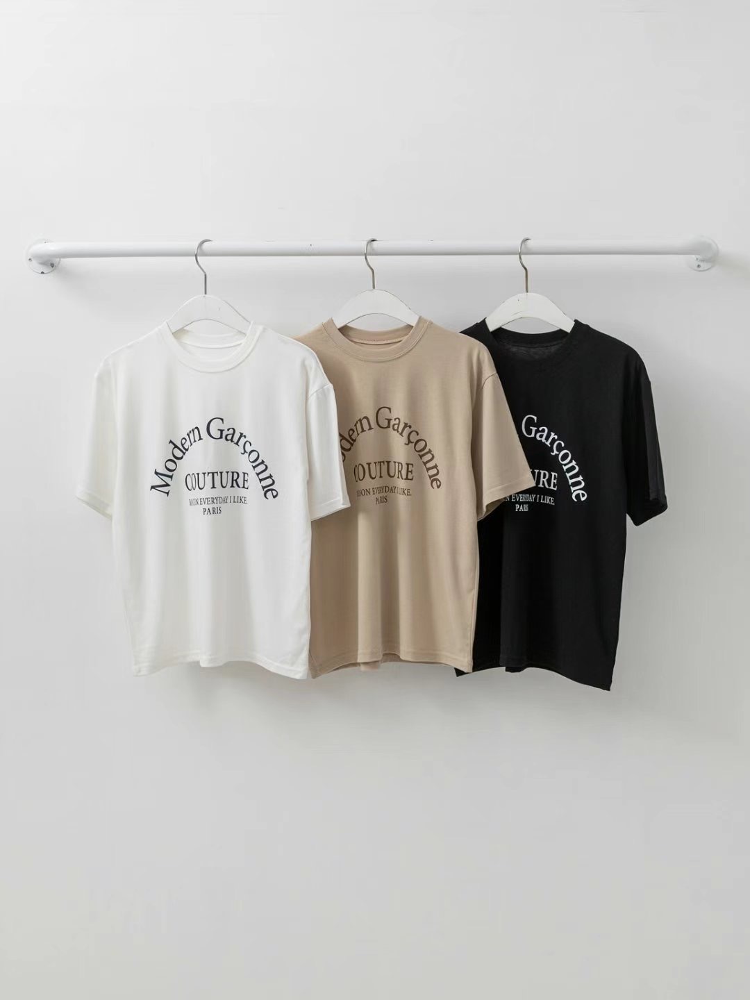 JOY-조이-T東大門㊣實拍女裝新品職業熱賣時尚休閑人氣T恤JOY-조이-TT恤圖色2左二色