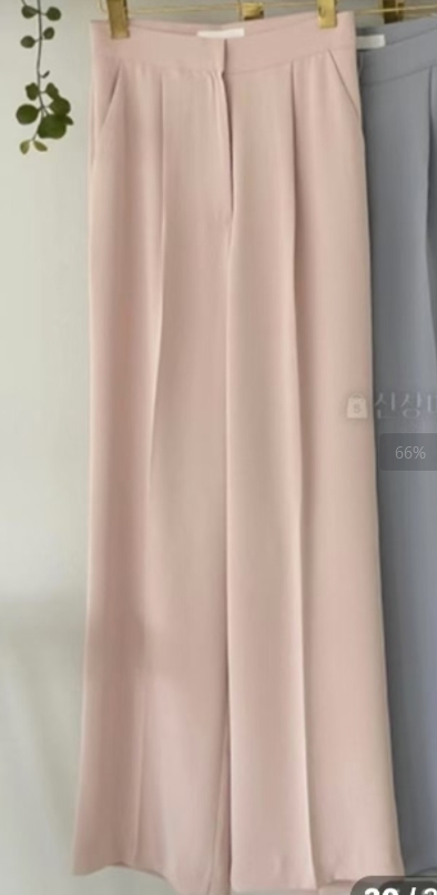 LUVLUV-럽럽-OT東大門㊣直郵女士新款推薦休閑休閑褲奶油色LUVLUV-럽럽-OT休閑褲