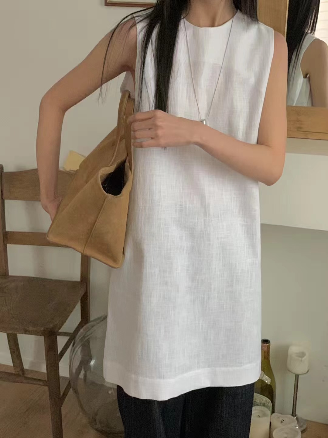 LURE東大門㊣直郵女裝新品25春夏人氣熱賣職業休閑推薦連衣裙LURE連衣裙圖色3