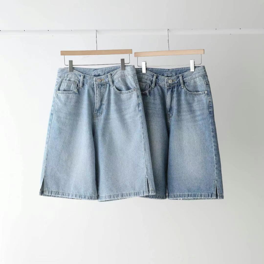 FLY DENIM東大門㊣代購女士新品熱賣真品推薦25春夏短褲腰帶FLY DENIM短褲