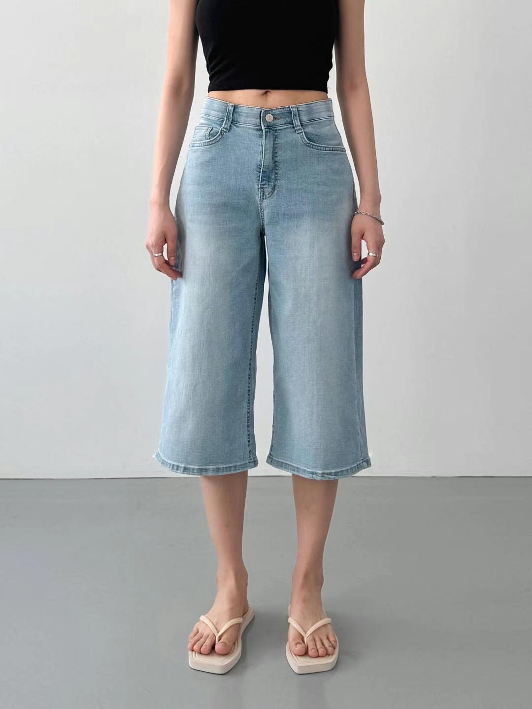FLY DENIM東大門㊣直郵女裝新品職業熱賣推薦人氣25春夏短褲FLY DENIM短褲