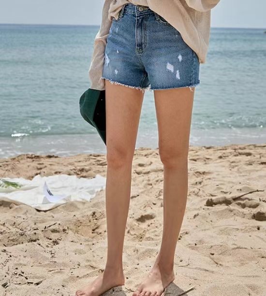 FLY DENIM東大門㊣直郵女裝新款25春夏熱賣推薦真品休閑短褲FLY DENIM短褲