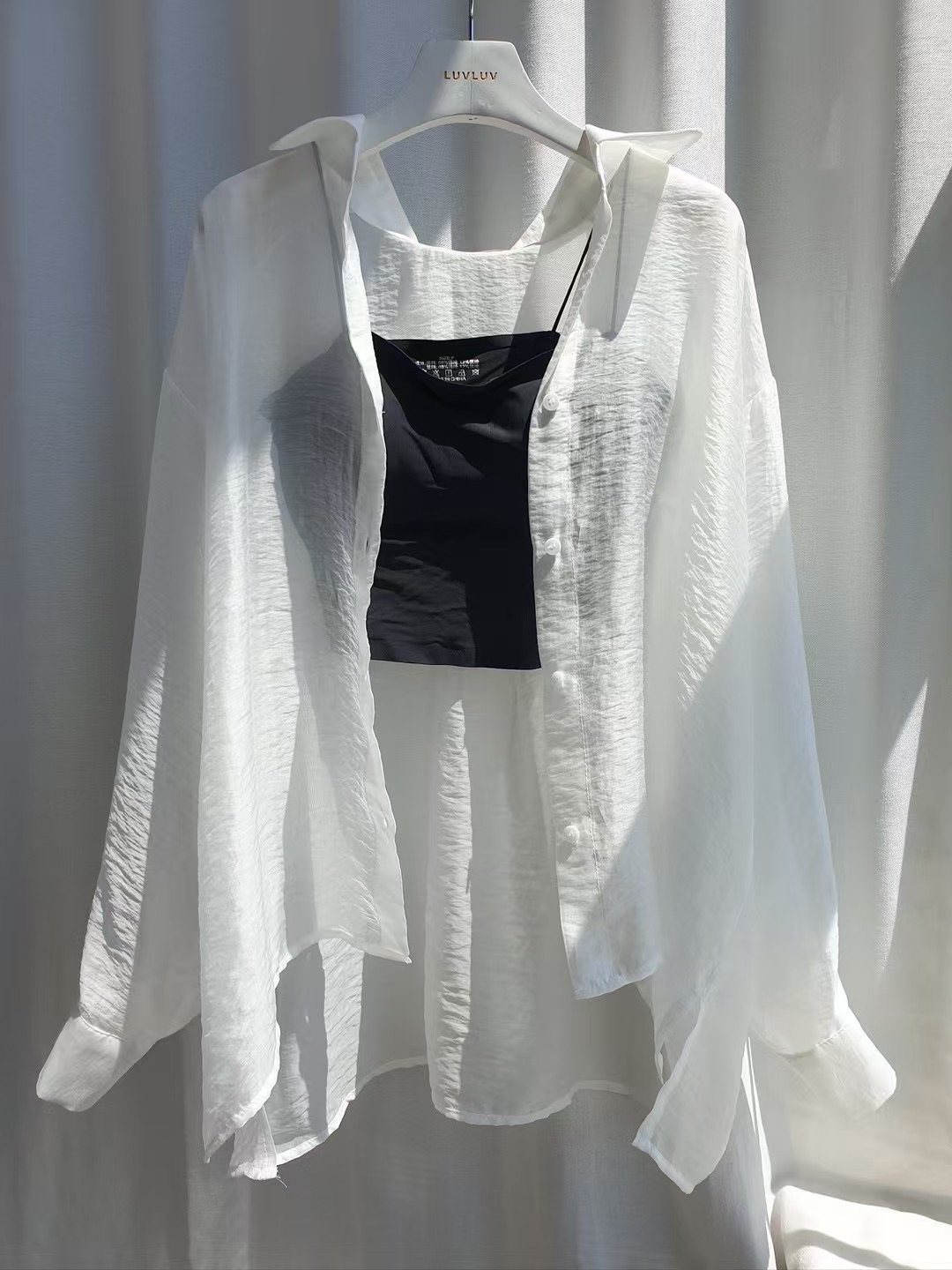 LUVLUV-럽럽-OT東大門㊣代購女士新款職業真品襯衫蕾絲衫LUVLUV-럽럽-OT襯衫/蕾絲衫圖色2
