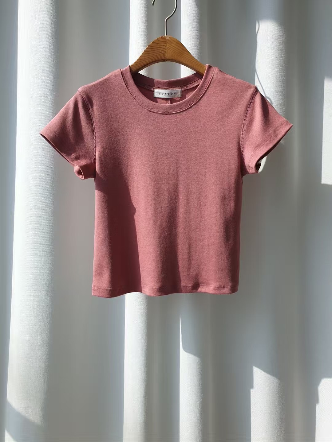 LUVLUV-럽럽-OT東大門㊣代購女士新品25春夏熱賣推薦真品T恤LUVLUV-럽럽-OTT恤圖色2