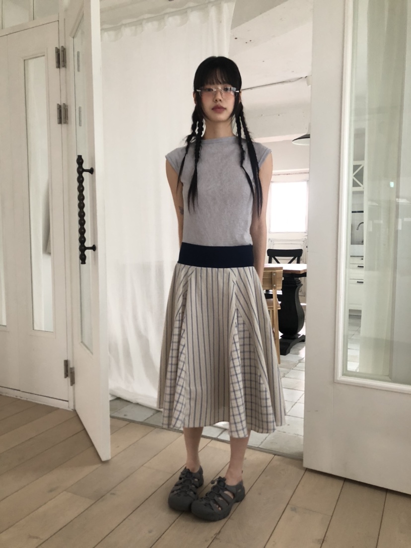 FLASH東大門㊣代購女裝新款25春夏時尚人氣休閑熱賣推薦長裙FLASH長裙