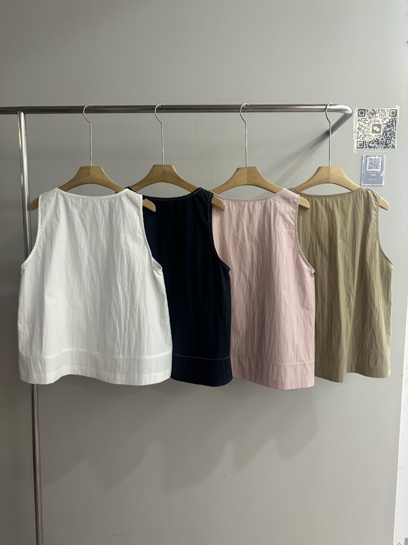 ARCHIVE-P韓國直郵㊣女裝新款真品時尚熱賣休閑吊帶背心口袋ARCHIVE-P吊帶/背心