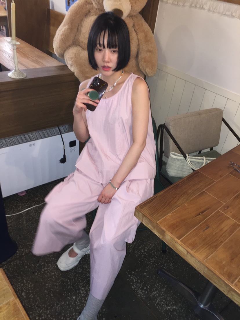 ARCHIVE-P韓國直郵㊣女裝新款真品時尚熱賣休閑吊帶背心口袋ARCHIVE-P吊帶/背心