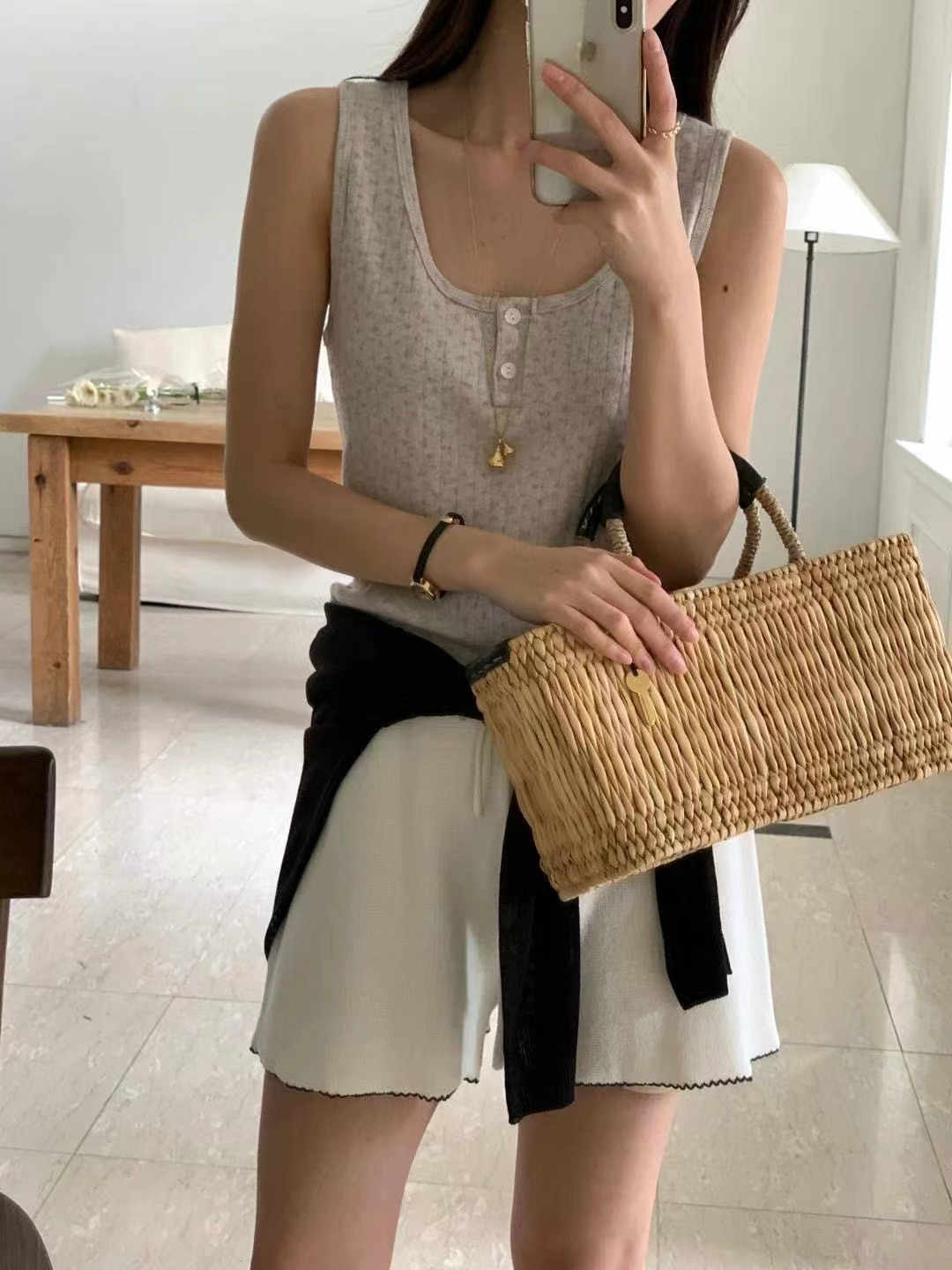 SALT.B東大門㊣直郵女士新款推薦休閑職業人氣熱賣吊帶背心SALT.B吊帶/背心