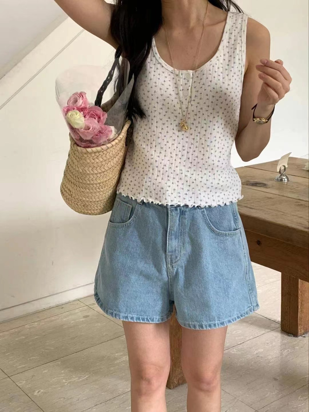 SALT.B東大門㊣直郵女士新款推薦休閑職業人氣熱賣吊帶背心SALT.B吊帶/背心