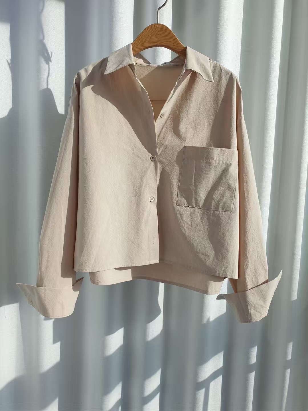 LUVLUV-럽럽-OT東大門㊣實拍女裝新品真品襯衫蕾絲衫口袋LUVLUV-럽럽-OT襯衫/蕾絲衫圖色3