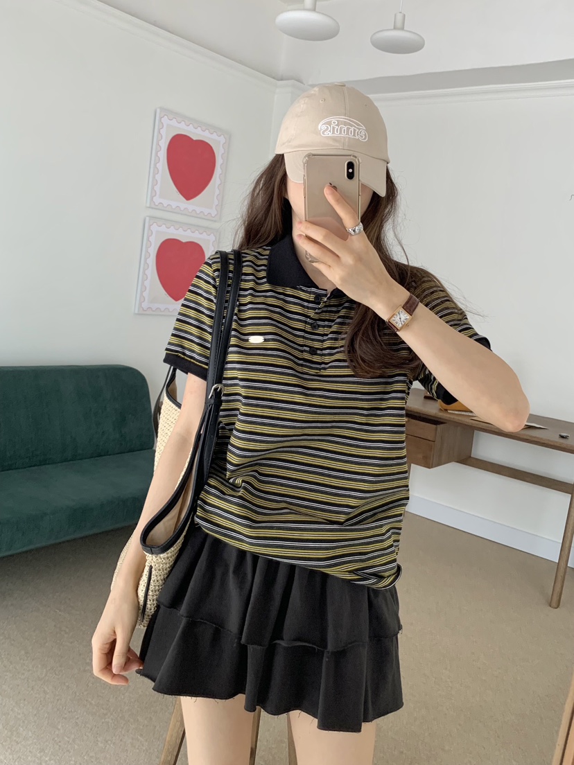 FORMSTUDIO東大門㊣代購女士新品熱賣職業推薦真品25春夏T恤FORMSTUDIOT恤