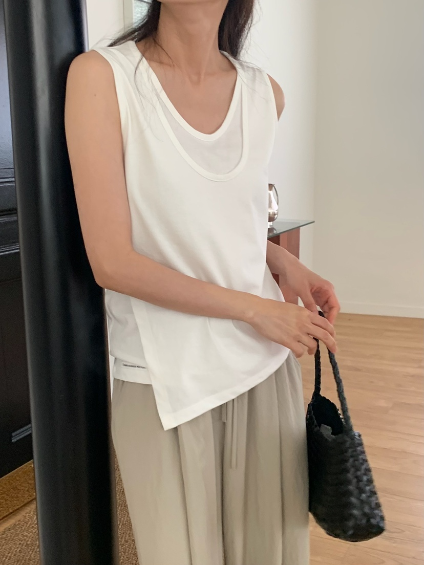 BLEECKER韓國直郵㊣女裝新款職業推薦時尚人氣熱賣吊帶背心BLEECKER吊帶/背心