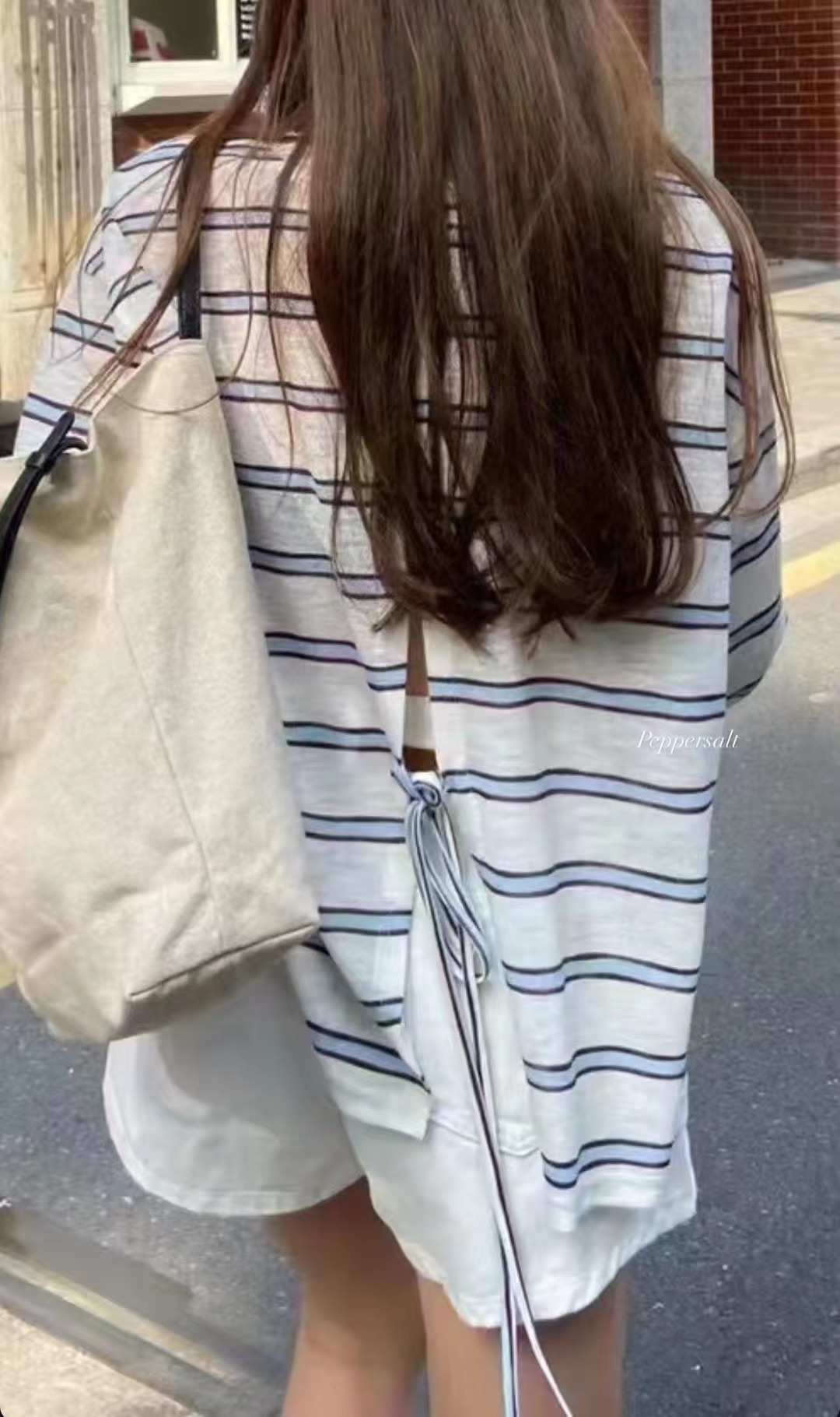 PEPPER 페페韓國直郵㊣女裝新款休閑職業推薦人氣熱賣長袖T恤PEPPER-OT長袖T恤
