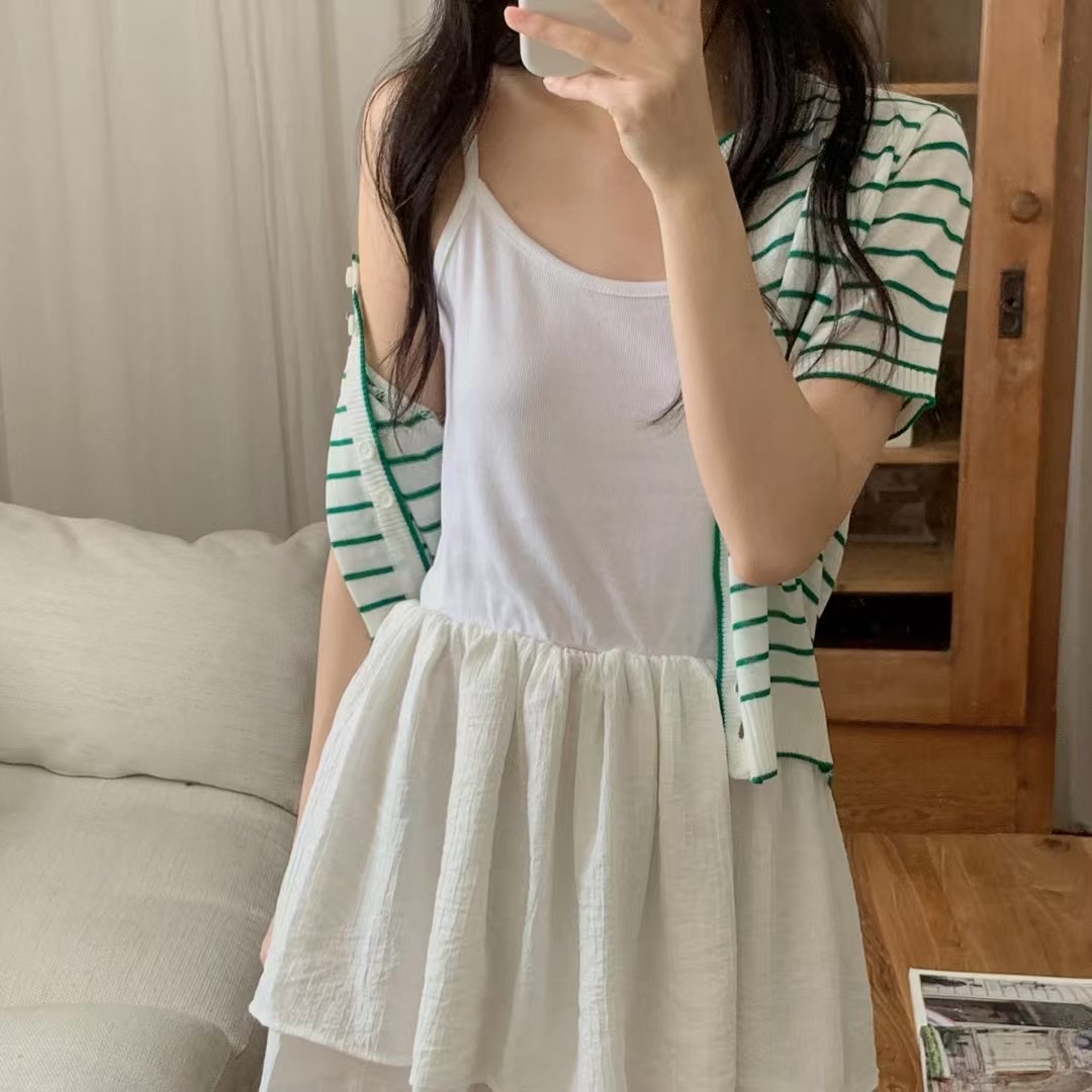 BREEZE-OT韓國代購㊣女裝新品25春夏熱賣推薦休閑真品連衣裙BREEZE-OT連衣裙