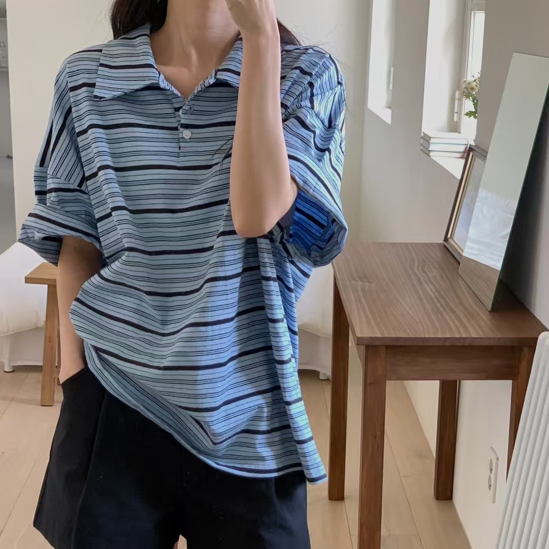 BREEZE-OT東大門㊣實拍女裝新品推薦休閑真品熱賣25春夏T恤BREEZE-OTT恤