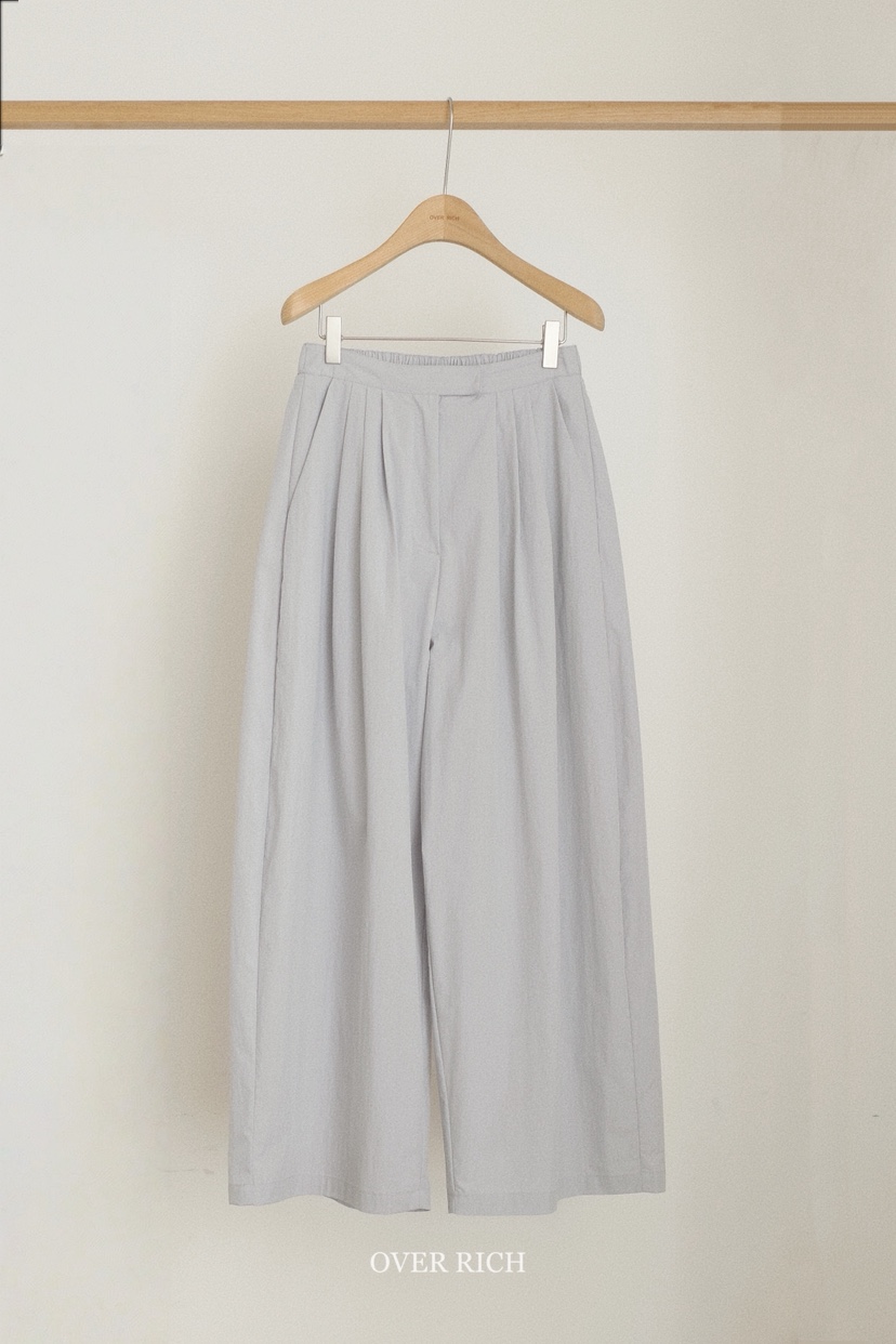 OVER RICH韓國代購㊣女裝新品25春夏人氣推薦職業休閑休閑褲OVER RICH休閑褲