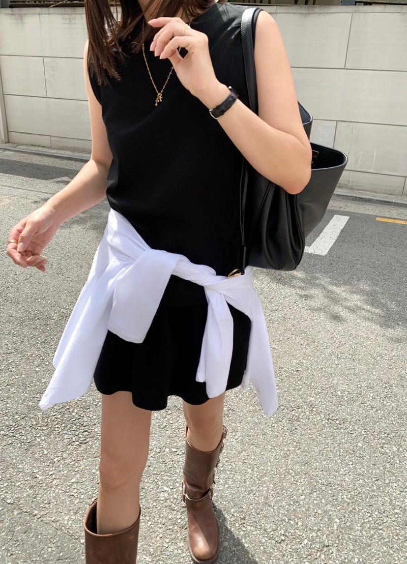 COURGETTE東大門㊣代購女裝新品職業25春夏休閑真品人氣短裙COURGETTE短裙