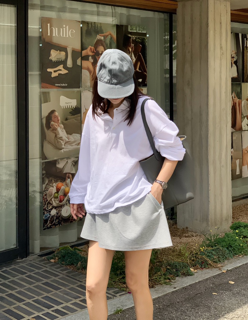 COURGETTE東大門㊣代購女裝新品職業25春夏休閑真品人氣短裙COURGETTE短裙