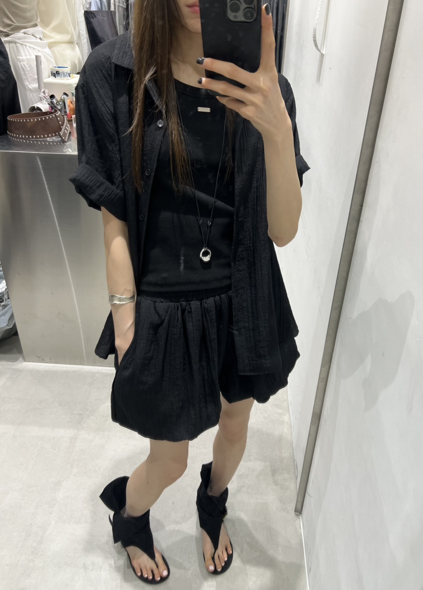 NOVUS東大門㊣實拍女士新款推薦25春夏職業熱賣休閑真品短褲NOVUS短褲