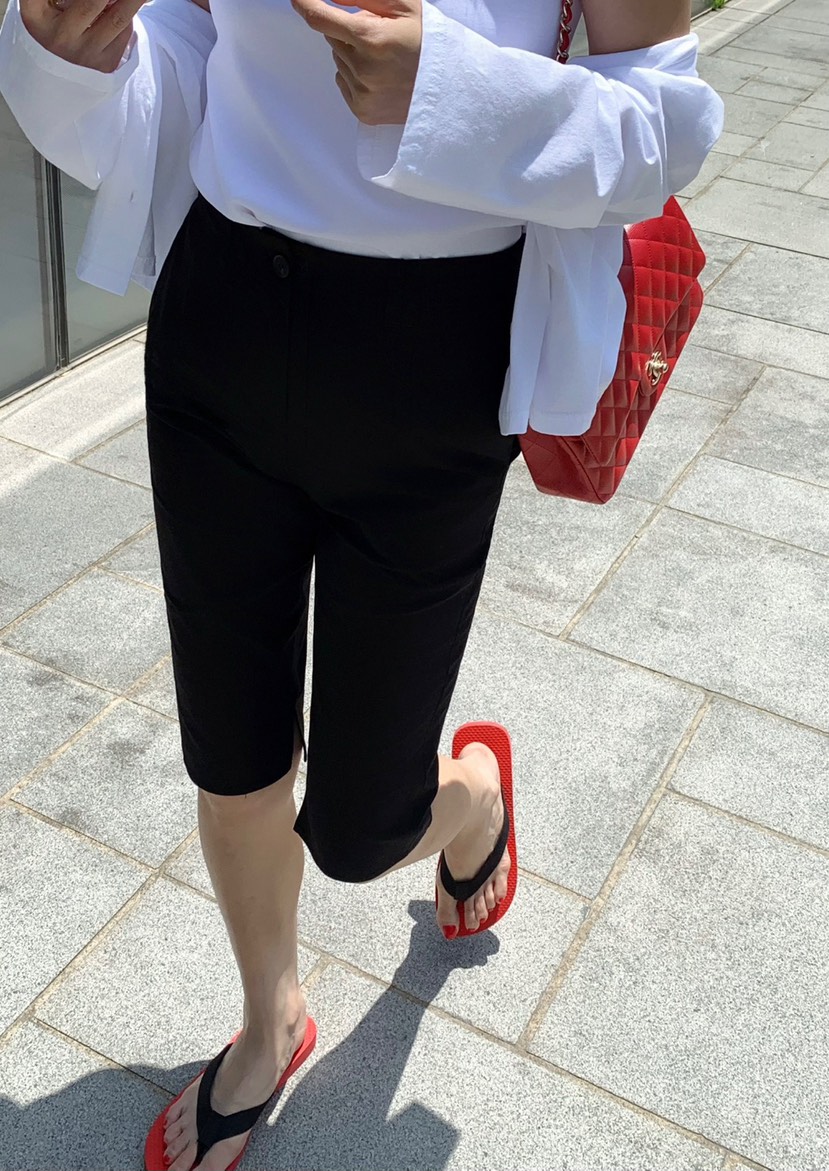 COURGETTE東大門㊣實拍女裝新品時尚人氣25春夏熱賣休閑短褲COURGETTE短褲