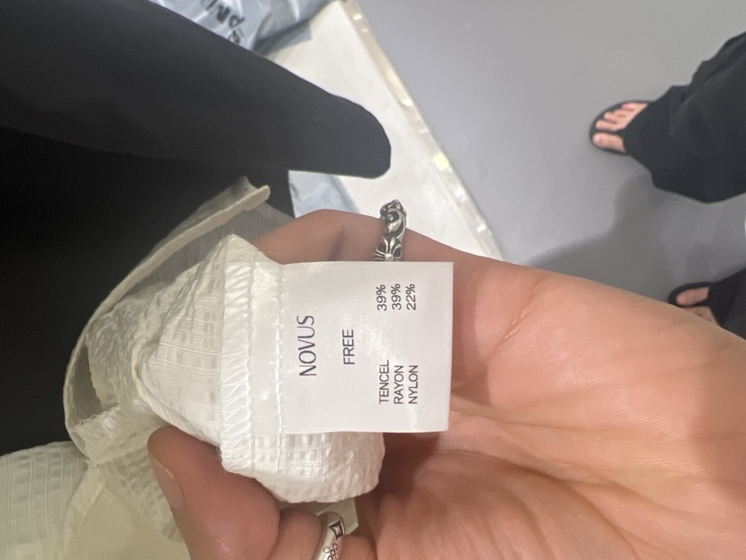 NOVUS東大門㊣實拍女裝新品時尚休閑職業人氣25春夏襯衫蕾絲衫NOVUS襯衫/蕾絲衫