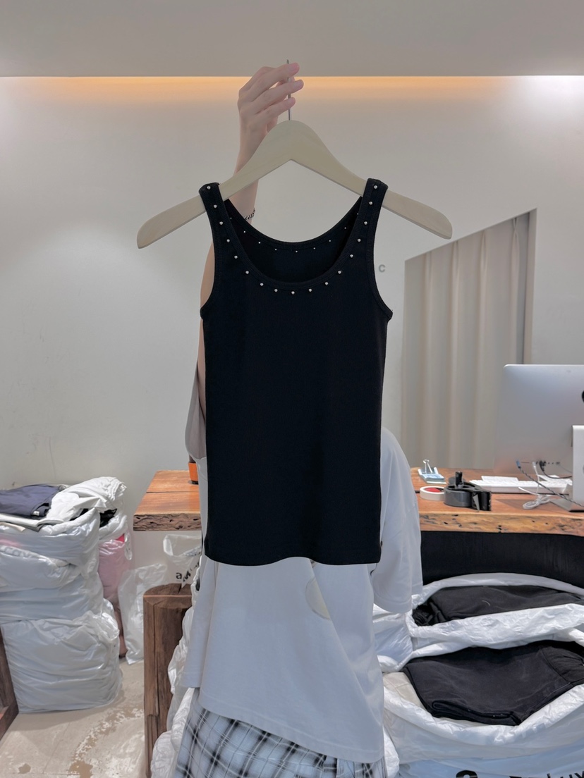 FRIC東大門㊣直郵女裝新品職業25春夏休閑時尚真品吊帶背心FRIC吊帶/背心圖色3