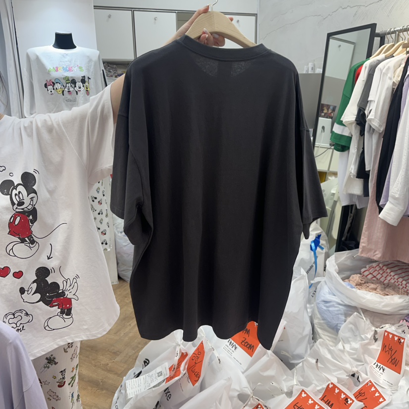 DE LINE韓國代購㊣女裝新品推薦25春夏職業真品熱賣人氣T恤DE LINET恤