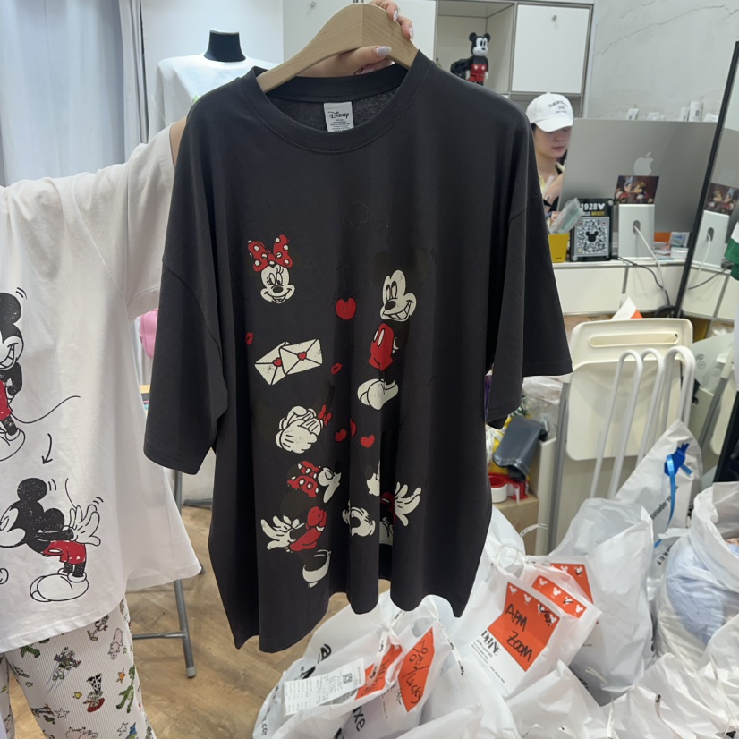 DE LINE韓國代購㊣女裝新品推薦25春夏職業真品熱賣人氣T恤DE LINET恤圖色2