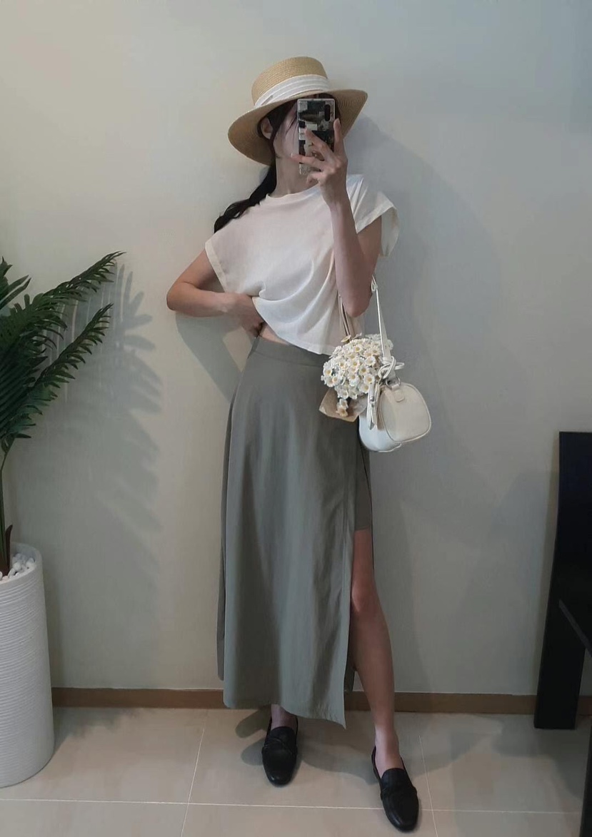 GENTLE B東大門㊣代購女士新款熱賣職業真品25春夏半身裙中短裙GENTLE B半身裙/中短裙