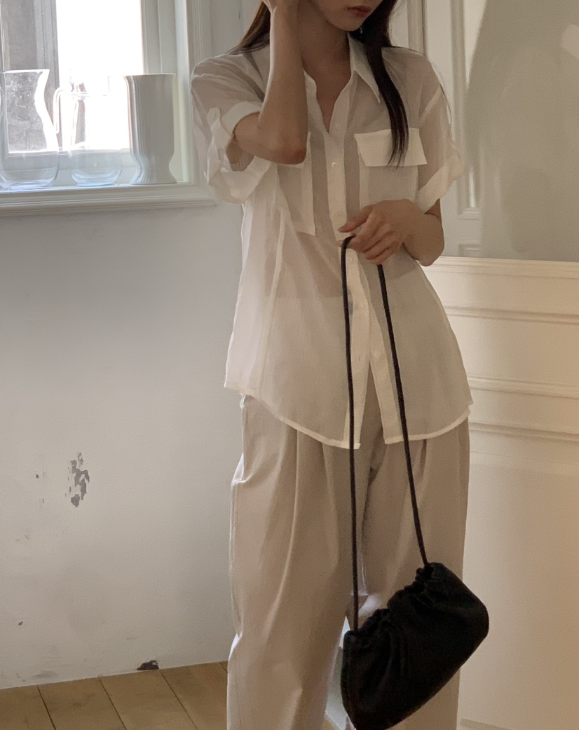NOTICE東大門㊣直郵女裝新款真品休閑職業熱賣推薦襯衫蕾絲衫NOTICE襯衫/蕾絲衫