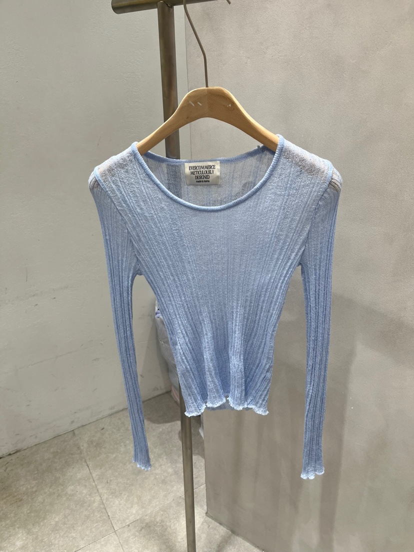 EVERCOMMERCE METICULOUSLY DESIGNED韓國代購㊣女裝新品熱賣針織衫EVERCOMMERCE METICULOUSLY DESIGNED針織衫圖色2