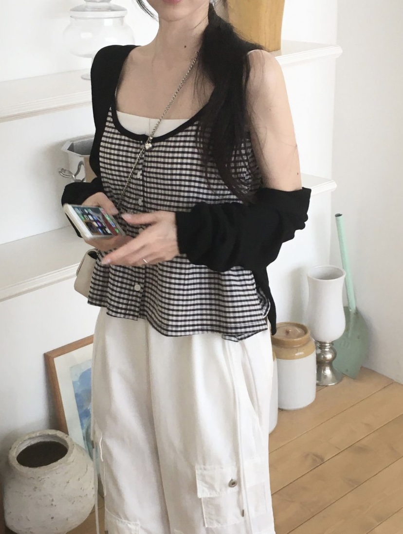 EOMPIT東大門㊣代購女士新款真品職業休閑人氣時尚吊帶背心EOMPIT吊帶/背心