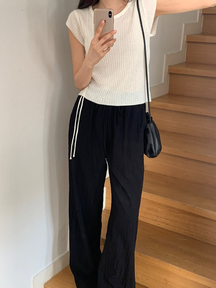 NOTICE韓國直郵㊣女士新品人氣25春夏真品推薦職業休閑休閑褲NOTICE休閑褲