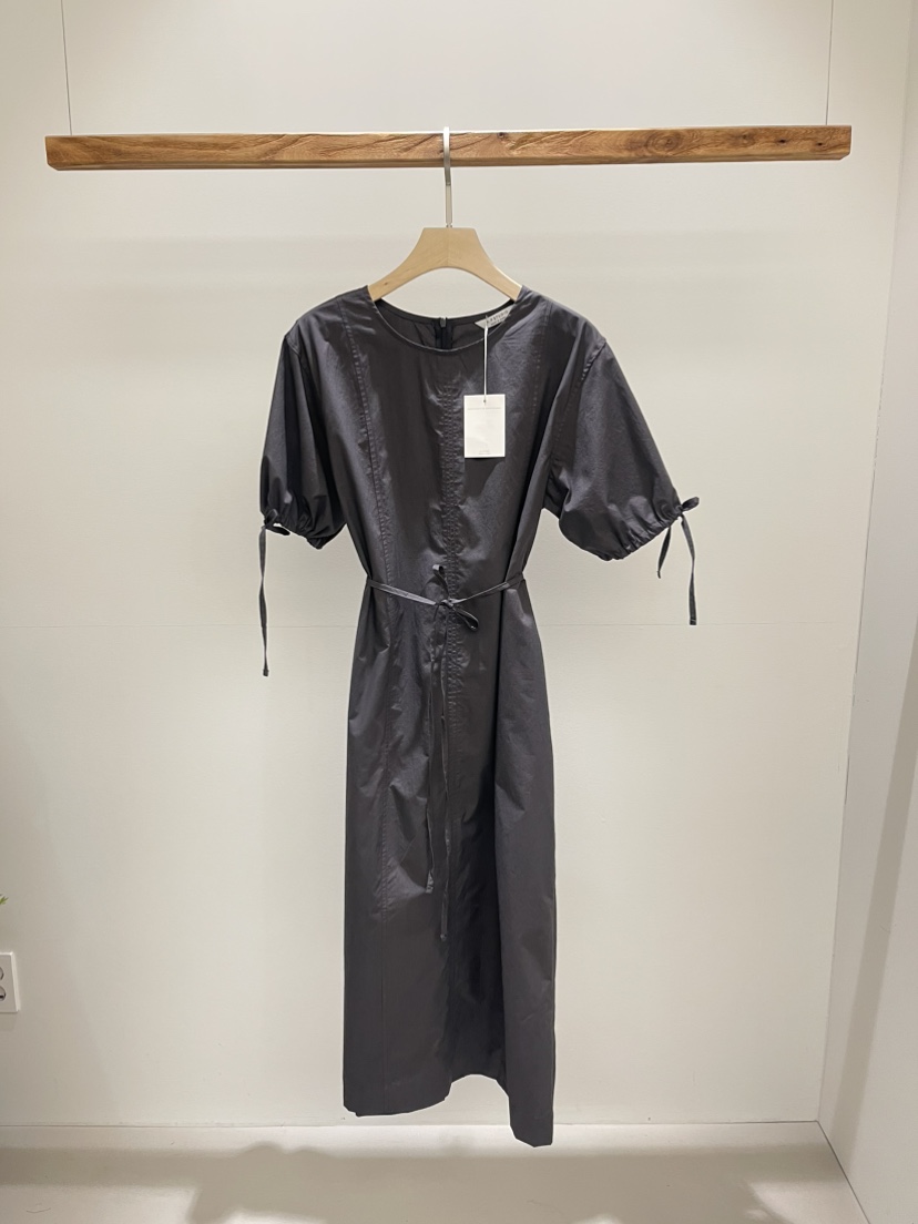 A P-STUDIO東大門㊣代購女士新款熱賣25春夏連衣裙含腰繩A P-STUDIO連衣裙圖色4