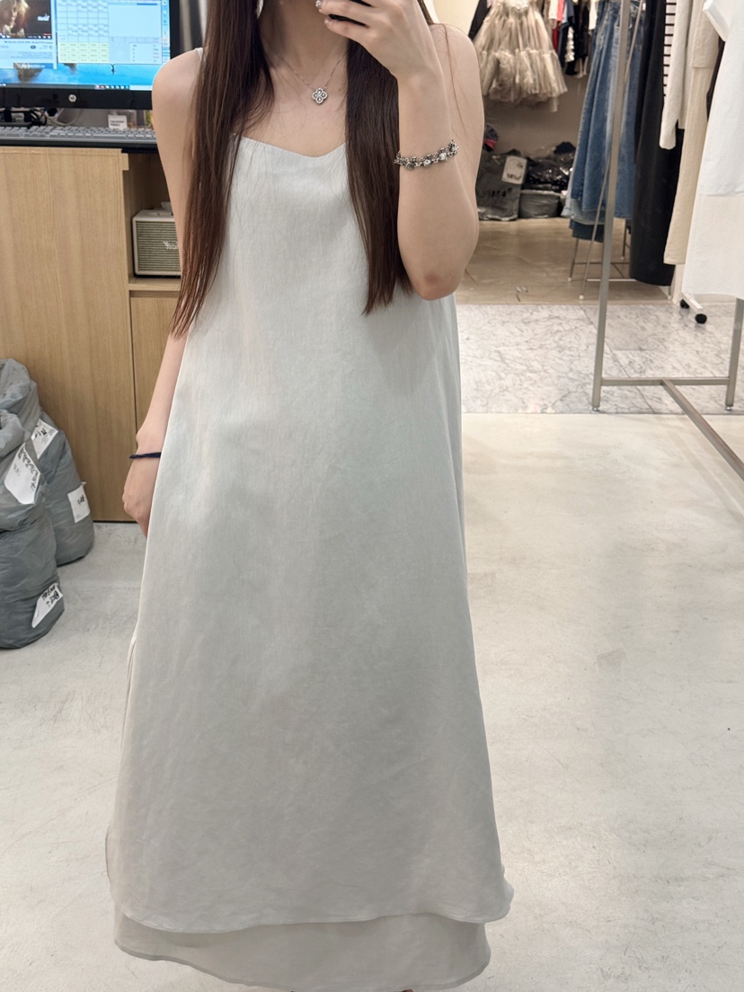 THE EYL韓國直郵㊣女裝新款真品25春夏推薦休閑熱賣連衣裙THE EYL連衣裙
